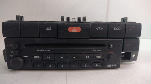 CD Radio Player Opel 09136107 CDR 500 Delco O