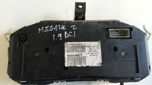 Ceas bord 8200364015 pentru Renault Megane 2