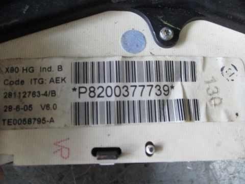 Ceas bord cod 8200377739 - Dacia logan 1