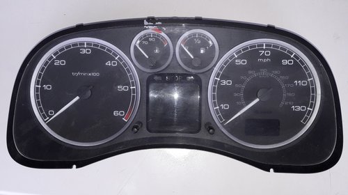 Ceas bord Peugeot 307 2004 2.0 HDI 9651300080