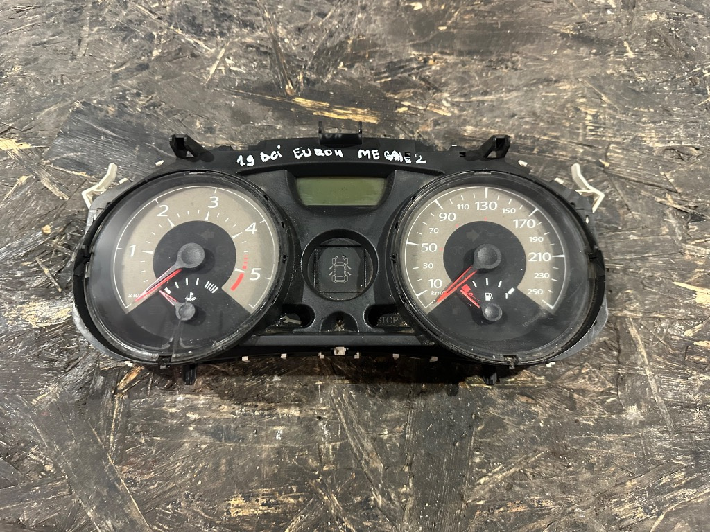 Ceas bord Renault Megane 2 1.9 DCI - Cod 8200747553 - imagine 1