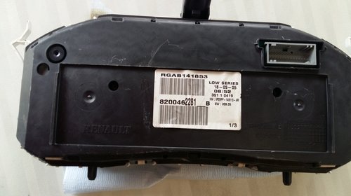 Ceas bord Renault Megane cod 8200462281