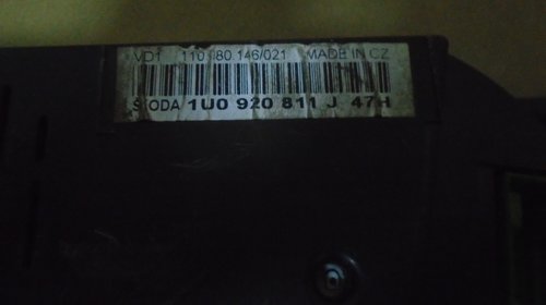 Ceas bord Skoda Octavia 1.9 TDI din 2003
