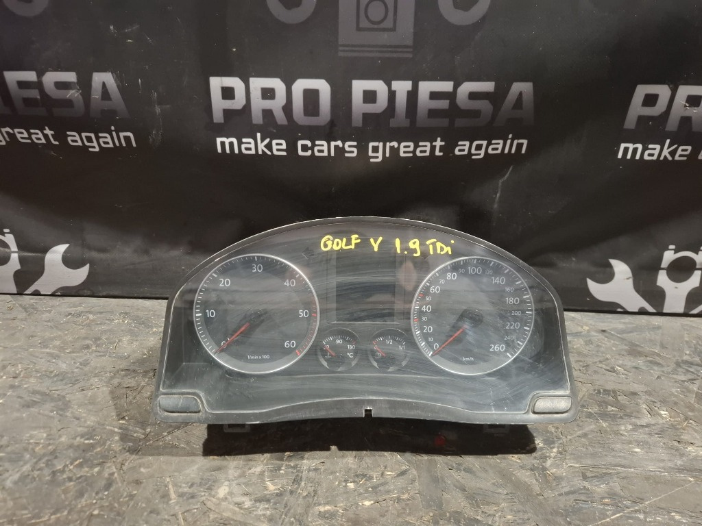 Ceas Bord Volkswagen Golf 5 diesel - imagine 1