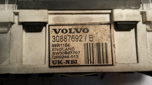 Ceas Bord Volvo V40, S40 I, 1995-2004