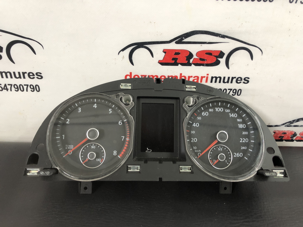 Ceas bord VW Passat B7 3.6i V6 R-Line Automat 300cp sedan 2014 (3AA920)