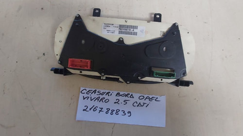 Ceas Ceasuri Bord Cod 216788839 Opel Vivaro / Renault Trafic / 2.5 cdti