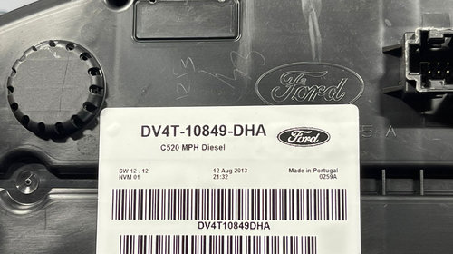Ceas Ceasuri Cluster Instrumente Bord Ford Kuga 2 2.0 TDCI 2012 - 2019 Cod DV4T-10849-DHA