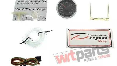 Ceas indicator presiune turbo mecanic Depo Racing