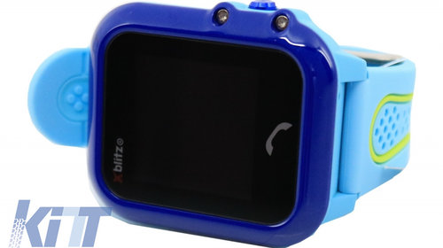 Ceas Smartwatch Xblitz Find Me Cu GPS pentru Copii, Albastru