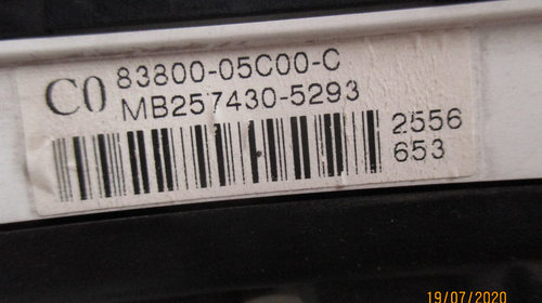 Ceasuri bord 88800-05C00-C / 257430-5293 Toyota Avensis T25 2.2 D 2AD-FTV facelift 2006 2007 2008