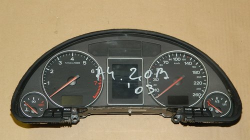 Ceasuri bord Audi A4 2.0B model 2003