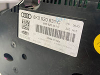 Ceasuri bord Audi A4 B8 Facelift 8K0920931C 503002422404
