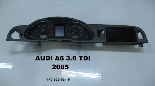 Ceasuri bord Audi A6 (2005) 4F0 920 931 F