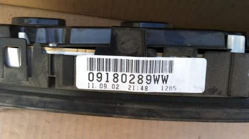 Ceasuri bord Opel Vectra C cod 09180289WW