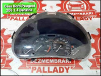 Ceasuri Bord PEUGEOT 206-1.4 B DIN 2002