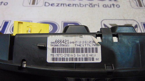 CEASURI BORD PEUGEOT 308 1.6HDI 9HZ - COD 9666642180 - AN 2007/2010