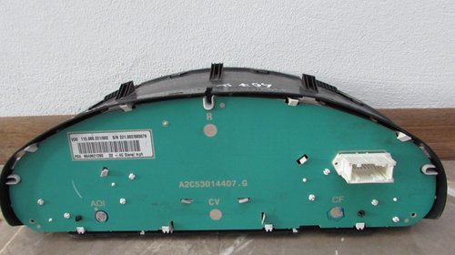 Ceasuri bord Peugeot 407 1,6 hdi mile/km an 2004-2010 cod: 9649621280