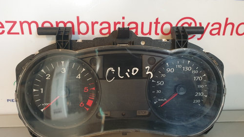 Ceasuri bord Renault Clio 3 an 2009 cod 82008