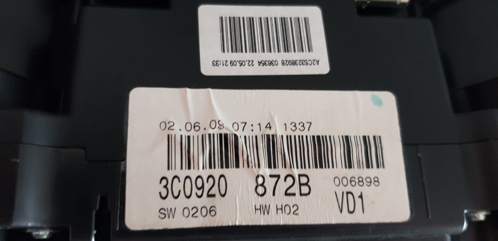 Ceasuri bord VW Passat B6 2.0 TDI cod 3C
