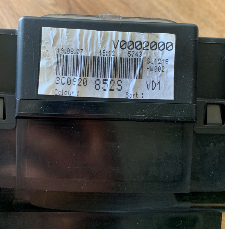 Ceasuri de bord VW Passat 3C0920852S 3C0