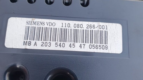 Ceasuri Mercedes W203 1.8 benzina