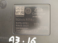 Centrala Calculator ABS Audi A3 8V din 2016 cod 5Q0614517BJ