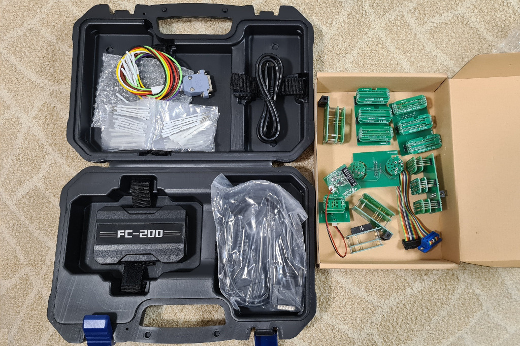 CG CGDI FC200 Programator ecu auto, 4200 ECUs, ISN BMW + set adaptoare full