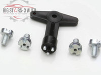 Cheie antifurt desfacere capacele jante aluminiu Opel Combo Anul de producție 1993-2012 plus SET 4 șuruburi