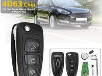 Cheie Completa Ford Focus 3 Butoane Cu Electronica Si Cip, Lamela FO21 CF 042