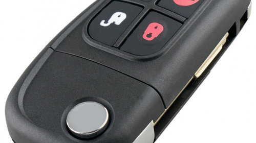 Cheie Completa Jaguar 4 Butoane Cu Electronic
