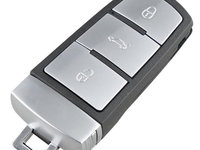 Cheie Completa Smartkey Volkswagen Passat B6 Cu Electronica Si Cip CVW 026