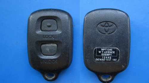 Cheie cu telecomanda Toyota 2 butoane MPT 134