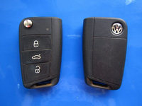 Cheie cu telecomanda VW 3b Polo 48 5G6959752Q LOCKED 433 SH