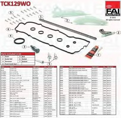 Chit lant de distributie CITROEN C3 II - Cod intern: W20236576 - LIVRARE DIN STOC in 24 ore!!!