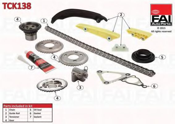 Chit lant de distributie FORD TRANSIT bus (FD_ _, 