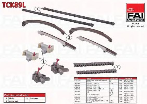 Chit lant de distributie JAGUAR S-TYPE (CCX) - Cod