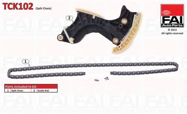 Chit lant de distributie MERCEDES C-CLASS T-Model (S204) (2007 - 2014) FAI AutoParts TCK102 piesa NOUA