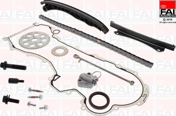 Chit lant de distributie OPEL COMBO (COMBO-C), Box/MPV, 10.2001 - FAI AutoParts TCK6L