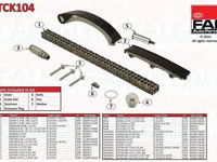 Chit lant de distributie SAAB 9-3 (YS3D) (1998 - 2003) FAI AutoParts TCK104 piesa NOUA