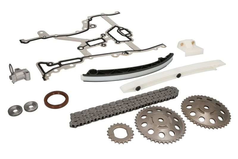 Chit lant de distributie Timing set chain + sprocket OPEL AGILA ASTRA G ASTRA H ASTRA H CLASSIC ASTRA H GTC COMBO TOUR CORSA B CORSA C CORSA C/HATCHBACK CORSA D CORSA D/HATCHBACK MERIVA A 1.0-1.4LPG 03.93- SKF VKML 85000