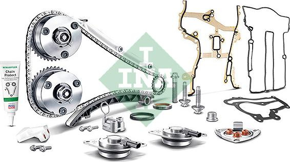 Chit lant de distributie Timing set chain sprocket fits. CHEVROLET AVEO CRUZE ORLANDO TRAX OPEL ADAM ASTRA J ASTRA J GTC CASCAD OPEL MOKKA / MOKKA X (J13), Crossover, 06.2012 - INA 560 0002 10
