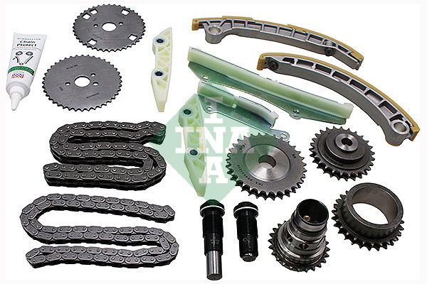Chit lant de distributie Timing set chain + elements IVECO DAILY IV DAILY V DAILY VI MASSIF CITROEN JUMPER II FIAT DUCATO PEUGEOT BOXER 2.3D/3.0CNG/3.0 d 04.06- INA 559 1011 30