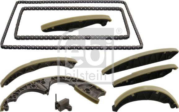 Chit lant de distributie Timing set chain elements AUDI A4 ALLROAD B8 A4 B8 A5 A6 ALLROAD C7 A6 C7 A7 A8 D4 Q5 Q7 PORSCHE AUDI A6/S6 IV (4G2, 4GC, C7), Sedan, 11.2010 - 09.2018 Febi Bilstein 45008