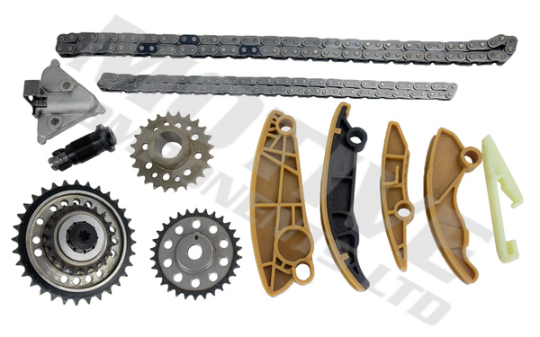 Chit lant de distributie Timing set chain + sprocket JAGUAR E-PACE F-PACE XE XF II XF SPORTBRAKE LAND ROVER DEFENDER DISCOVERY SPORT DISCOVERY V RANGE ROVER EVOQUE RANGE ROVER SPORT II 2.0-2.2D 06.11- MOTIVE MOTTCK318
