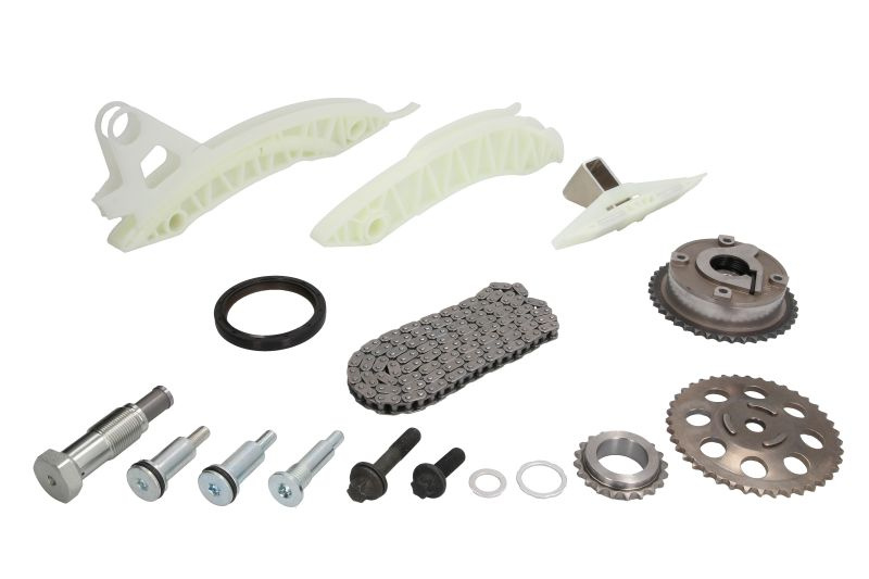 Chit lant de distributie Timing set chain + elements DS DS 3 DS 4 DS 5 CITROEN C4 C4 GRAND PICASSO I C4 GRAND PICASSO II C4 I C4 II C4 PICASSO I C4 PICASSO II C5 III DS3 DS4 DS5 1.6/1.6H 02.06- SKF VKML 83001