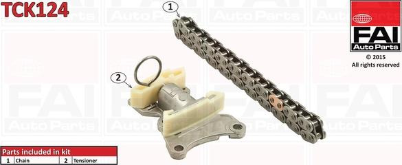 Chit lant de distributie VW PASSAT Variant VI (3C5), Turism, 08.2005 - 11.2011 FAI AutoParts TCK124