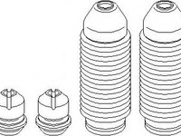 Chit protectie praf,amortizor AUDI A3 (8L1), SKODA OCTAVIA (1U2), VW GOLF Mk IV (1J1) - TOPRAN 914 101