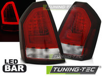 CHRYSLER 300C 05-08 ROSU ALB LED BAR