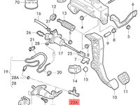 Cilindru adaptor ambreiaj Volkswagen Golf 1J 1.9 TDI 110 kw 2002 2003 OEM 1J0721468B